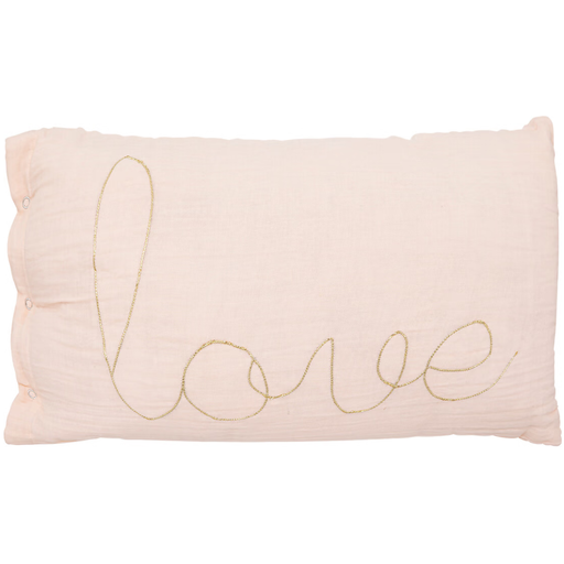 [173584-BB] Love Cotton Gauze Cushion