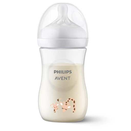 [173844-BB] Avent Natural Response 9oz Bottle Giraffe