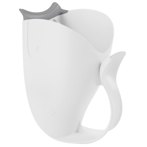[173846-BB] Skip Hop Moby Bath Rinser White