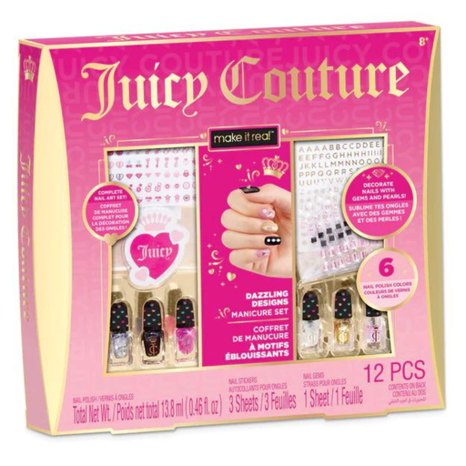 [173874-BB] Juicy Couture Dazzling Designs Manicure Set