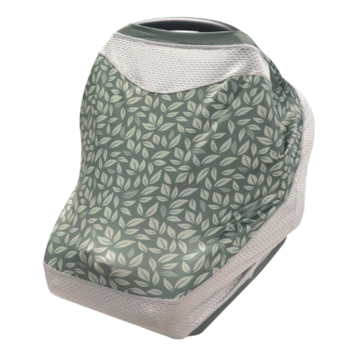 [173917-BB] Boppy 4 & More Multiuse Cover Green Leaves