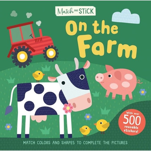 [173954-BB] Match and Stick - On the Farm