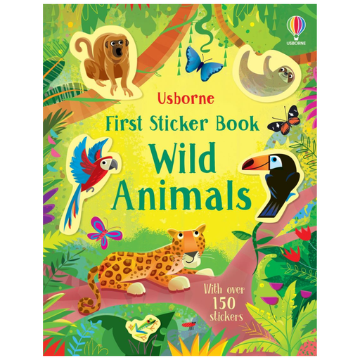 [174004-BB] First Sticker Book Wild Animals