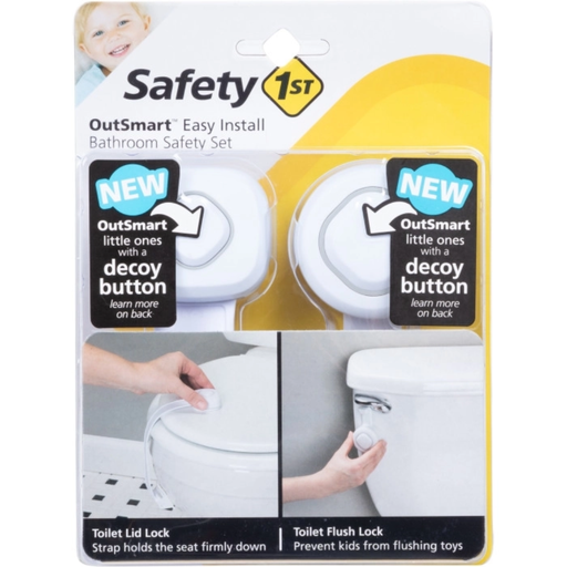[174055-BB] Safety 1st Outsmart Bathroom Safety Set 2pc