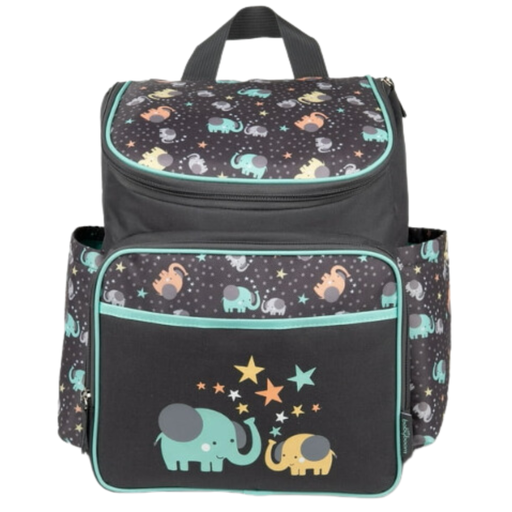 [174064-BB] Baby Boom Elephant Parade Diaper Backpack