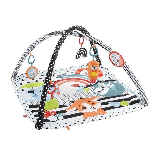 [174125-BB] Fisher-Price 3-in-1 Music, Glow And Grow Gym