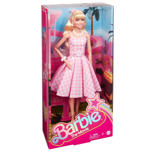 [174129-BB] Barbie Movie Doll - Pink Gingham Dress