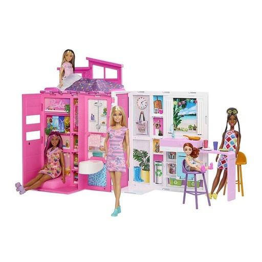[174132-BB] Barbie House with Doll