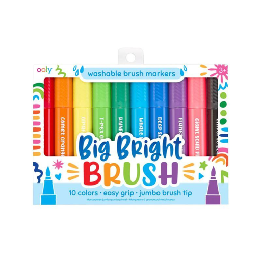 [174146-BB] Big Bright Brush Markers