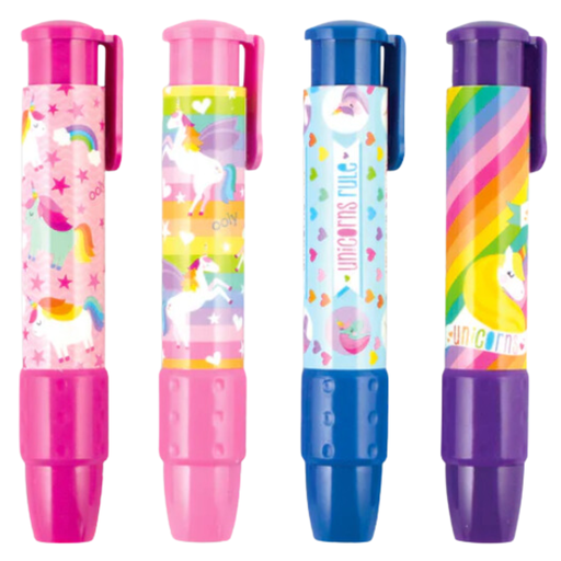 [174160-BB] Click-It Erasers: Unique Unicorns