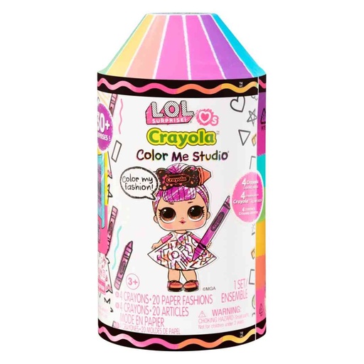 [174268-BB] L.O.L Surprise Loves Crayola Colour Me Studio Assorted