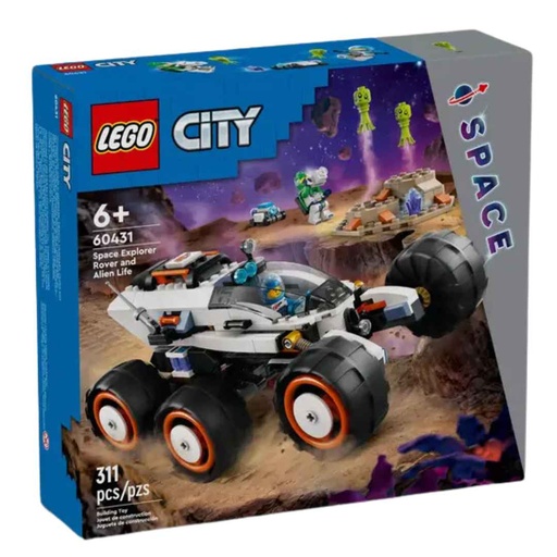 [174287-BB] Lego City Space Explorer Rover and Alien Life