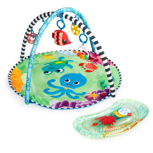 [174556-BB] Baby Einstein Sea Floor Explorers 2-in-1 Water Mat Play Gym