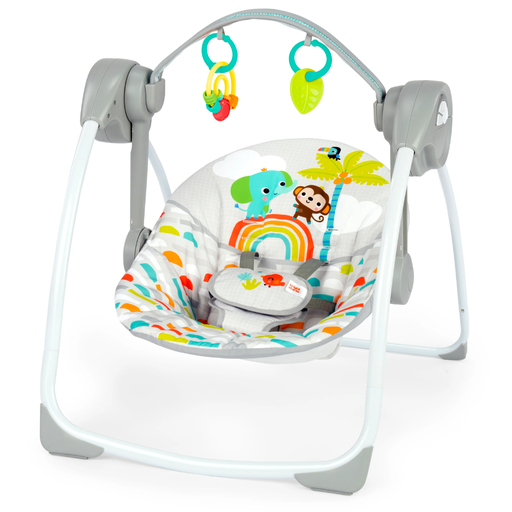 [174562-BB] Bright Starts Playful Paradise Portable Swing