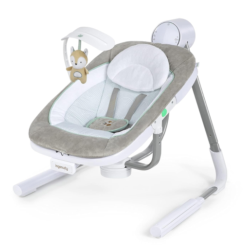[174564-BB] Ingenuity AnyWay Sway PowerAdapt Dual-Direction Portable Swing Ray
