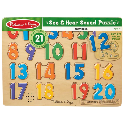 [174565-BB] Melissa & Doug Sound Puzzle Numbers
