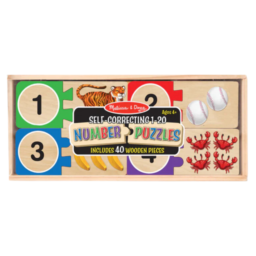 [174569-BB] Melissa & Doug Numbers Puzzle