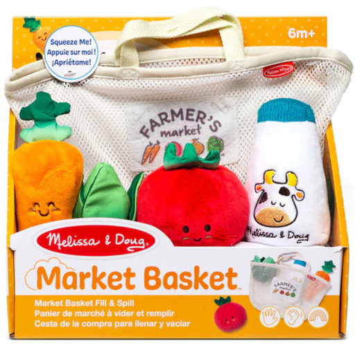[174586-BB] Melissa & Doug Market Basket Fill & Spill