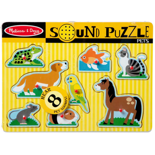 [174596-BB] Melissa & Doug Sound Puzzle Pets