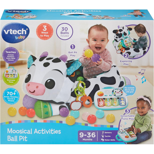 [174608-BB] VTech Moosical Activities Ball Pit
