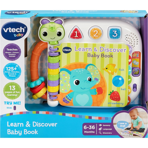 [174610-BB] VTech Learn & Discover Baby Book
