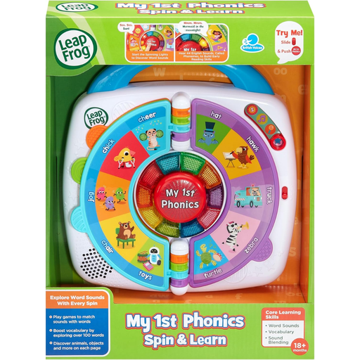 [174629-BB] LeapFrog My 1st Phonics: Spin & Learn