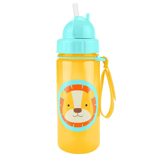 [174666-BB] Skip Hop Lion Straw Bottle 13oz