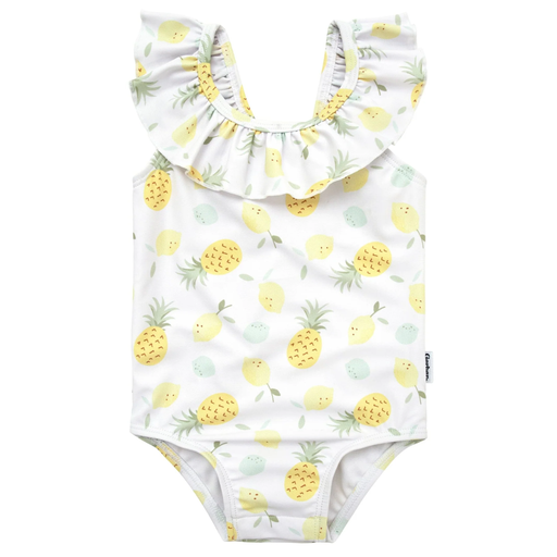 [175046-BB] Gerber Swimsuit Pineapples 6-9M