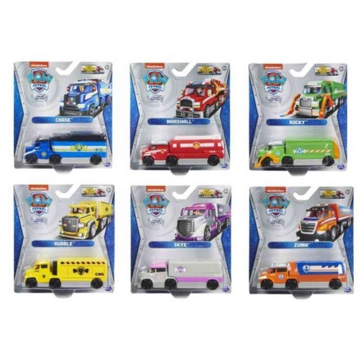 [175147-BB] Paw Patrol Big Trucks True Metal 1:55 Assorted