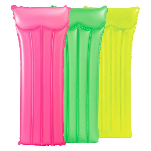 [175299-BB] Neon Frost Inflatable Floating Mats Assortment