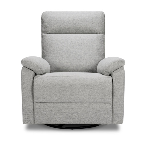 [175316-BB] Davinci Suzy Swivel Recliner Frost Grey