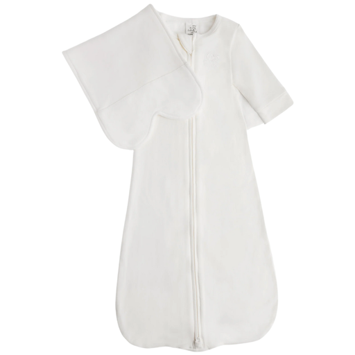 [175660-BB] Butterfly Swaddle Ivory White Small 7-12lbs