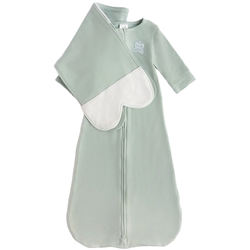 [175663-BB] Butterfly Swaddle Sage Green Medium 12-17lbs