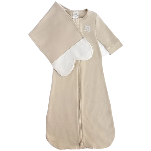 [175667-BB] Butterfly Swaddle Cozy Oat Medium 12-17lbs