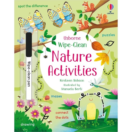 [175781-BB] Wipe-Clean Nature Activities