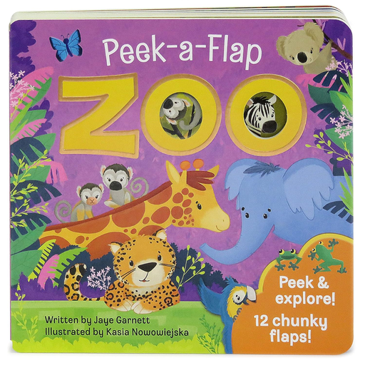[175805-BB] Peek-a-Flap, Zoo