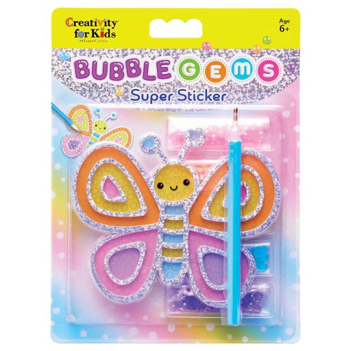 [175886-BB] Bubble Gems Super Sticker Butterfly
