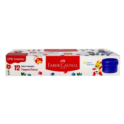 [175892-BB] Little Creatives Washable Tempera Paints 12ct