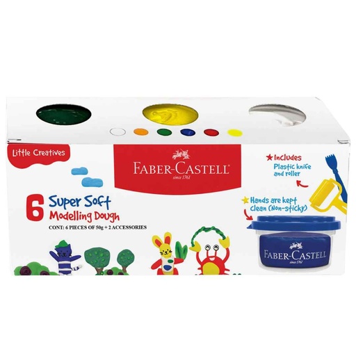[175898-BB] Little Creatives Modelling Dough 6pk