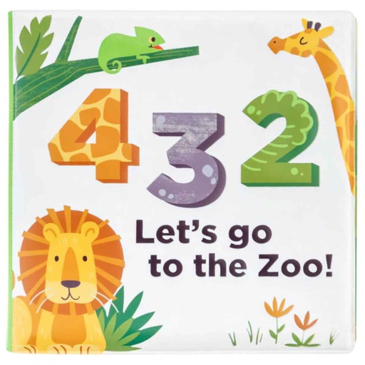 [175940-BB] Color Changing Bath Book Zoo