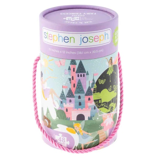 [175945-BB] Canister Puzzle Glow in The Dark Fairy Princess