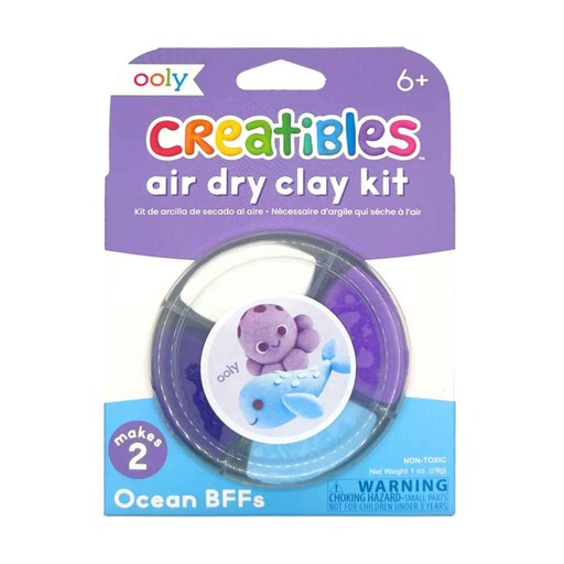 [175989-BB] Creatibles D.I.Y. Air-Dry Clay Kit Ocean BFFs