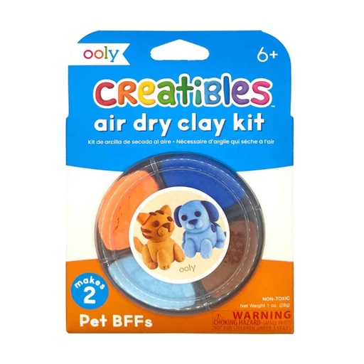 [175990-BB] Creatibles D.I.Y. Air-Dry Clay Kit Pet BFFs
