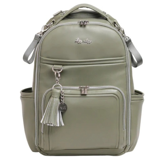 [175998-BB] Itzy Ritzy Boss Plus Diaper Bag Backpack Matcha