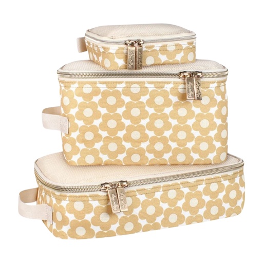 [176005-BB] Itzy Ritzy Packing Cubes Milk & Honey