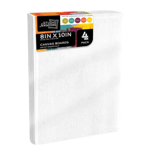 [176233-BB] Canvas Boards 8x10in 4pk