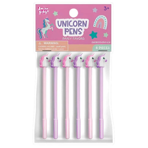 [176252-BB] Mystical Unicorn Pens 6pk