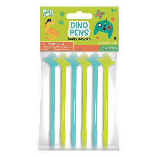 [176253-BB] Dino Gamer Pens 6pk