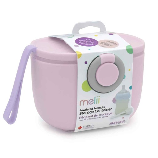 [176374-BB] Melii Powdered Formula Storage Container Pink
