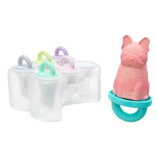 [176376-BB] Melii Animal Ice Pops with Tray 6pc